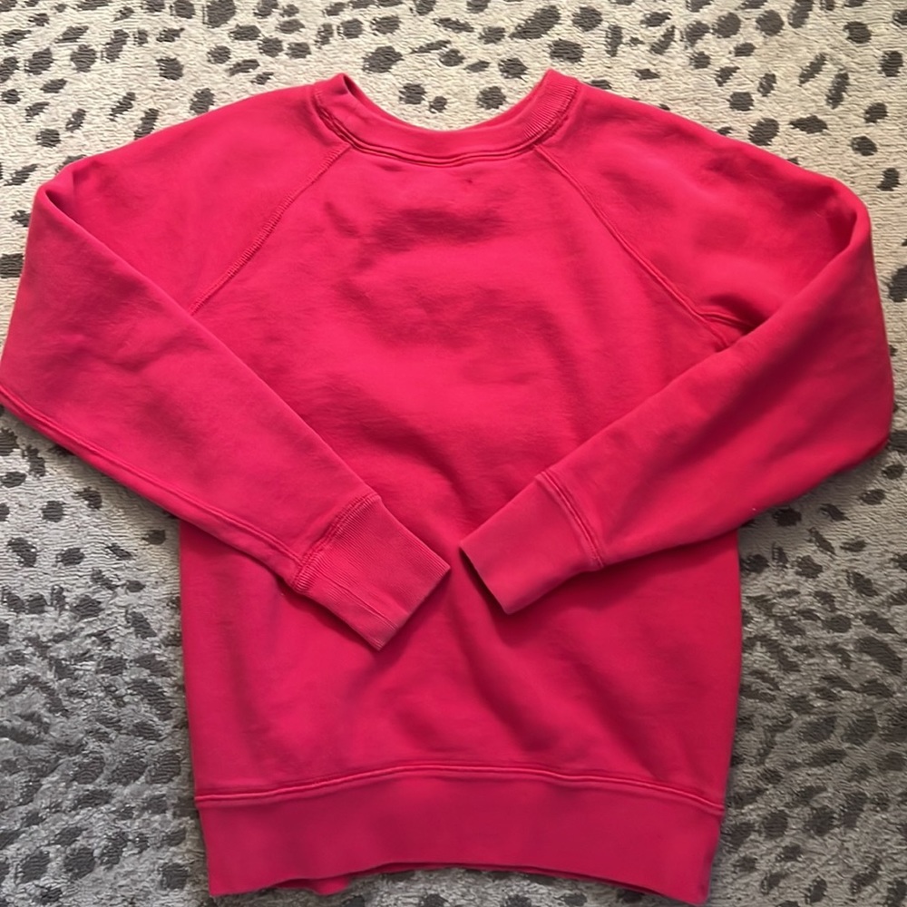 Isabel Marant Hot Pink Logo Crewneck Sweater - Picture 5 of 7